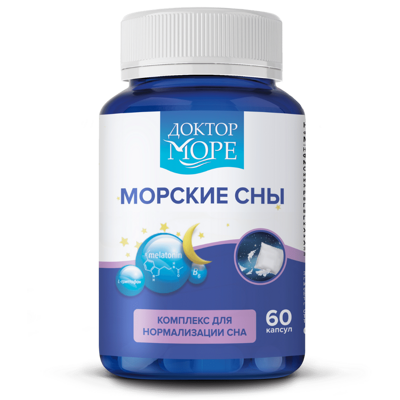 Доктор Море Морские сны, капс 390мг №60